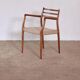 Armchair model 62 designed by Niels O. Møller in 1962, Denmark