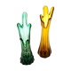 Couple of glass soliflora