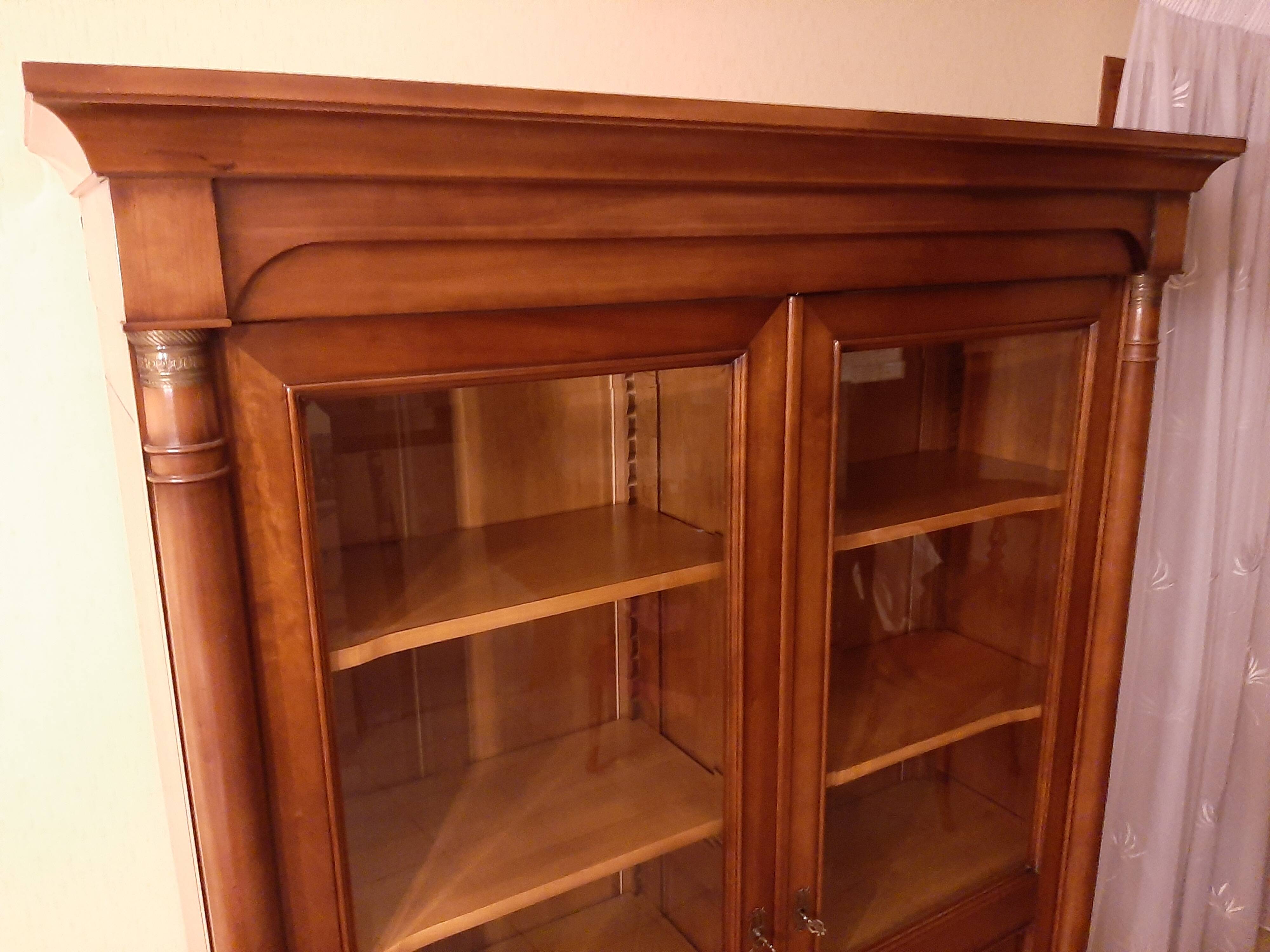Vintage JP Tricoire 2-door display and storage unit