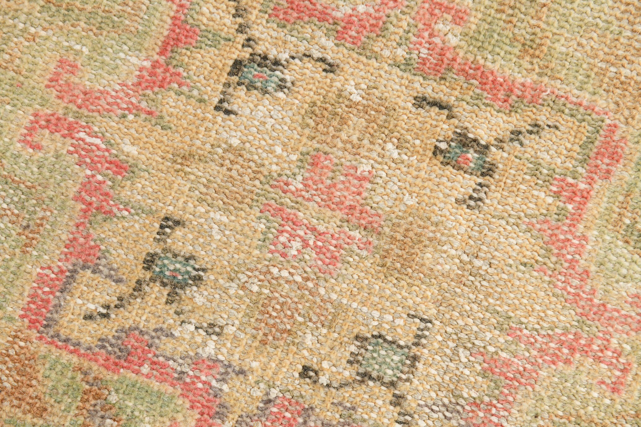 7x10 oriental & madallion vintage rug 207x304cm