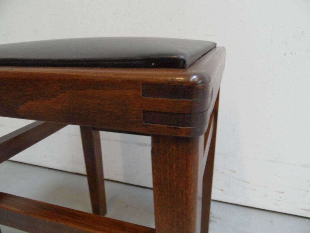 Vintage wooden stool  1930's