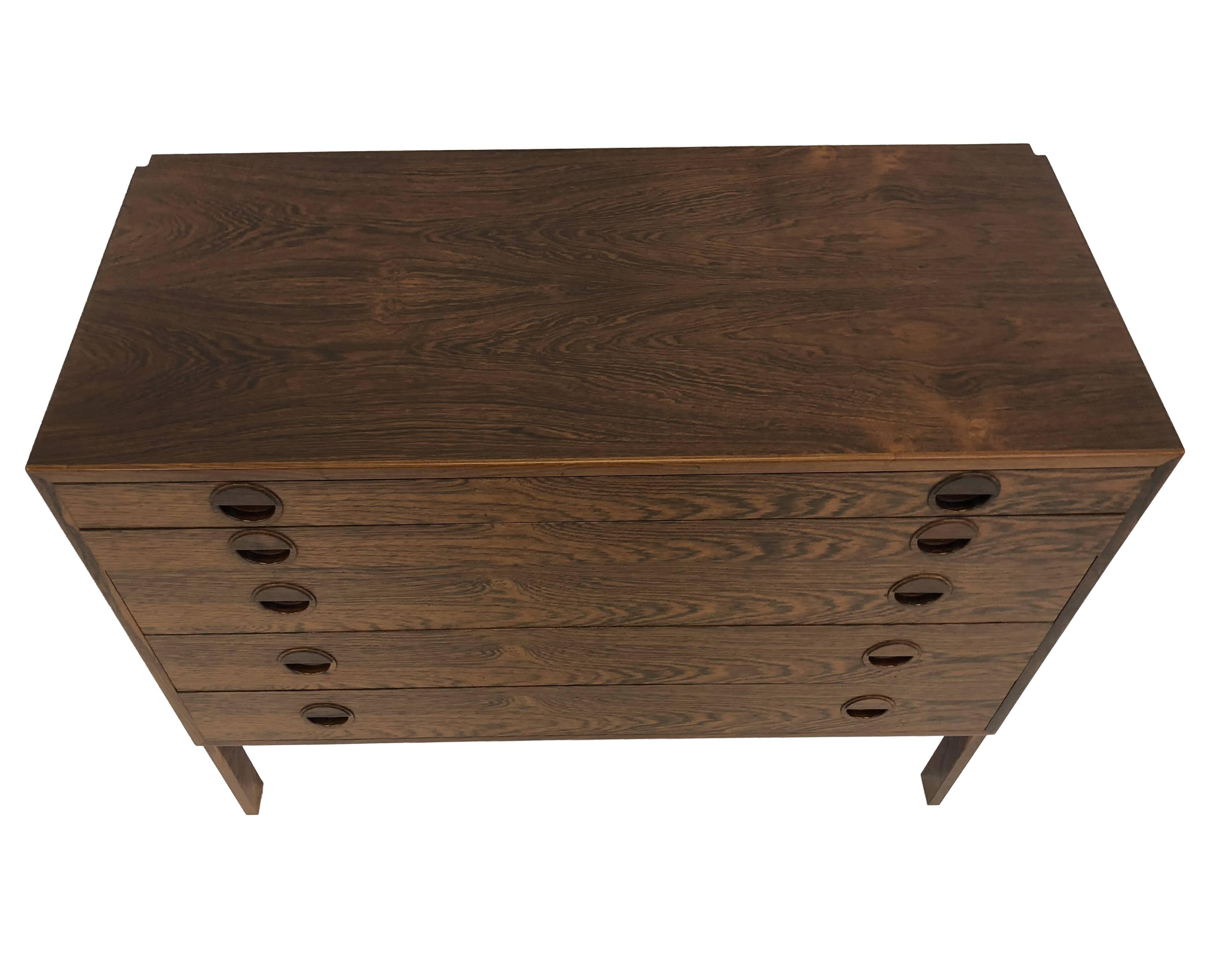 Commode vintage en palissandre, design danois, 1960