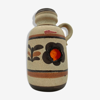 Vase vintage Scheurich en céramique West Germany, numéroté 413-20 - Années 1960