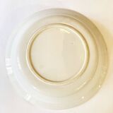 Plat avec décor de rose
