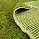 Handmade natural Berber rug 3x2 m