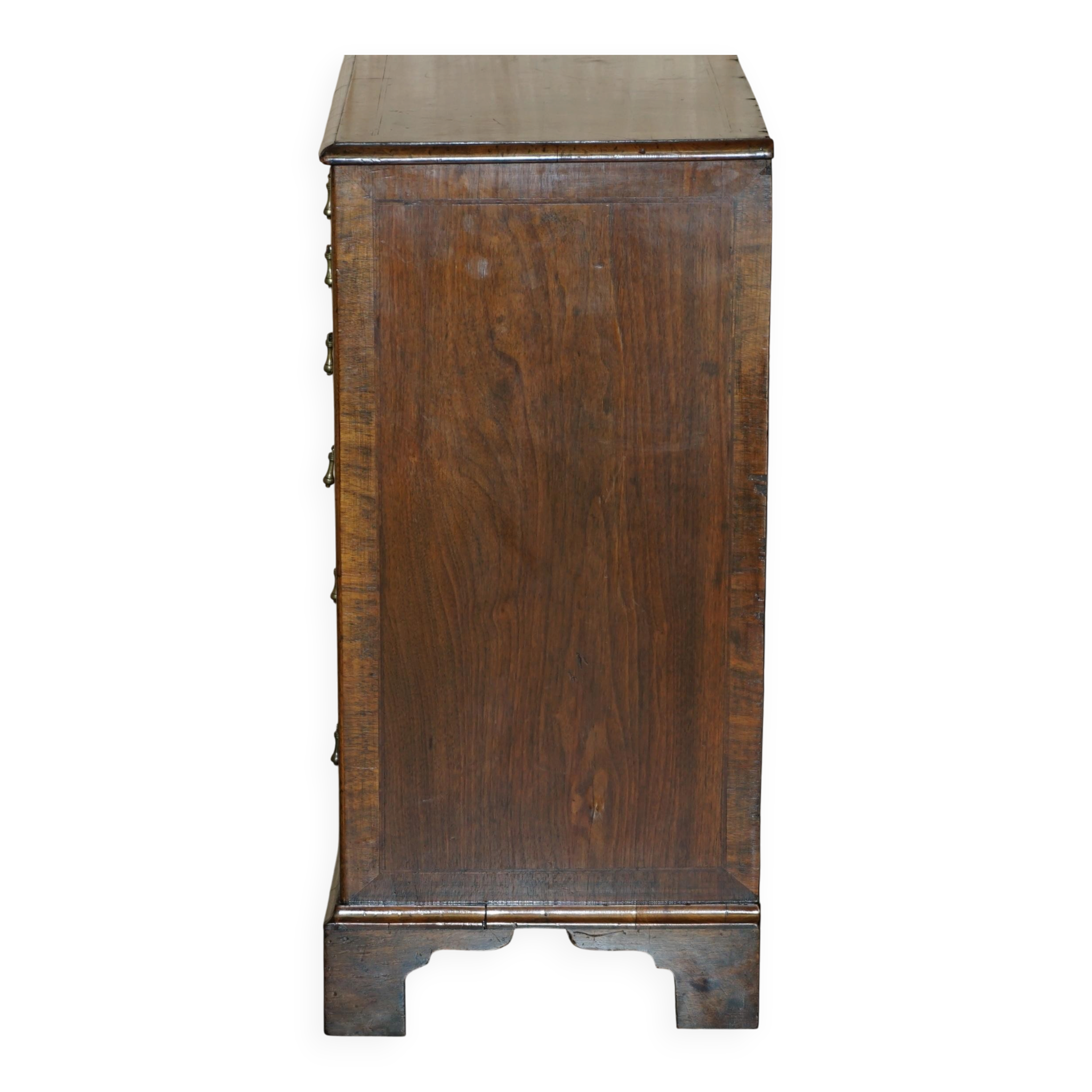 Burr Walnut Commode George III circa 1760
