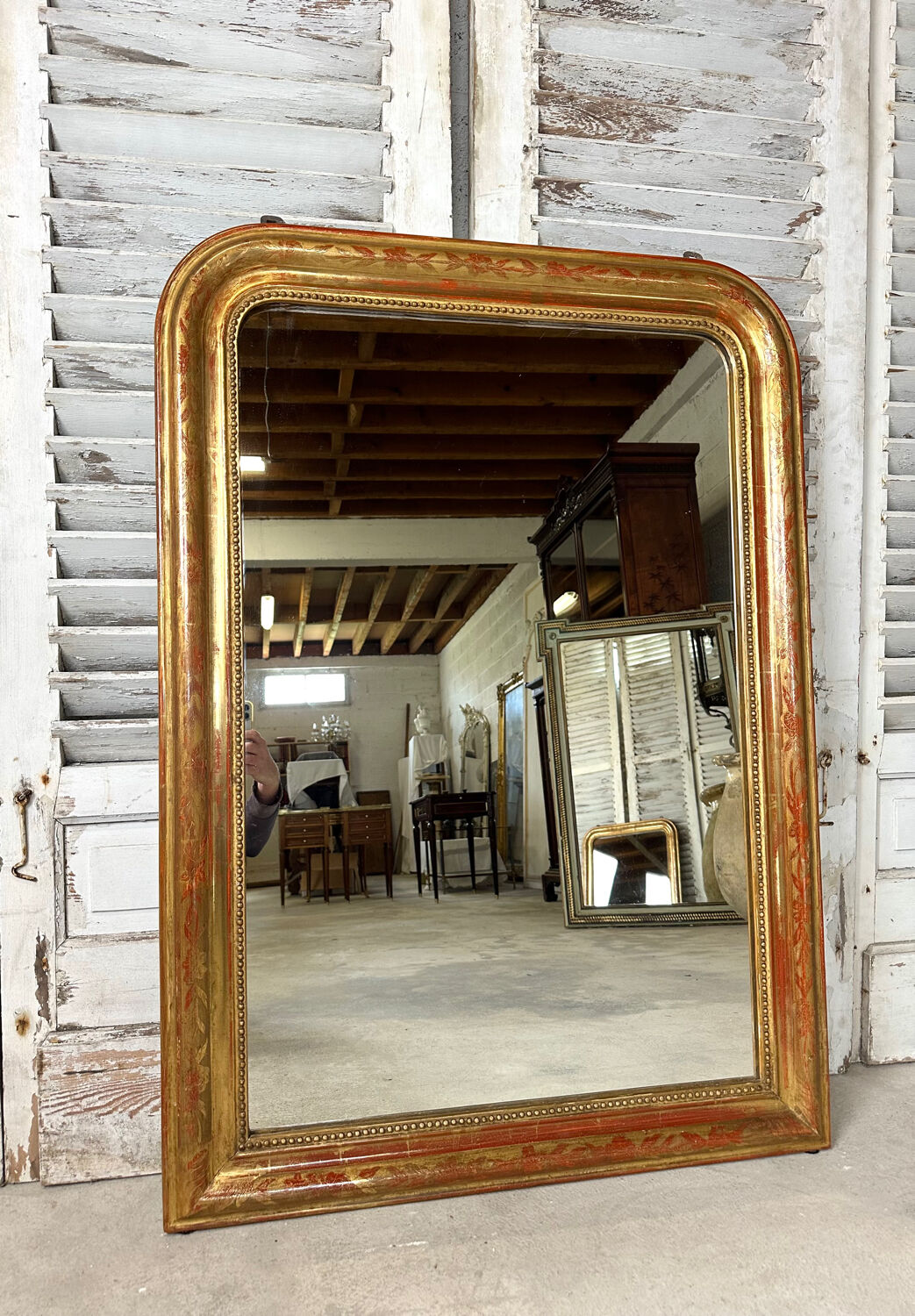 Louis Philippe golden mirror