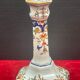 Candle holder in earthenware of Desvres
