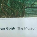 Original poster "Vincent Van Gogh" Museum of Modern Art New York 122x134cm 1996