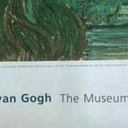 Original poster "Vincent Van Gogh" Museum of Modern Art New York 122x134cm 1996