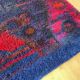 Original scandinavian rya rug by oili mäki for finnrya oy ab, finland