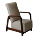 Fauteuil Art-Déco, palissandre, 1930