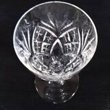 Saint louis chantilly 8 crystal white wine glasses - 15 cm