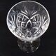 Saint louis chantilly 8 crystal white wine glasses - 15 cm
