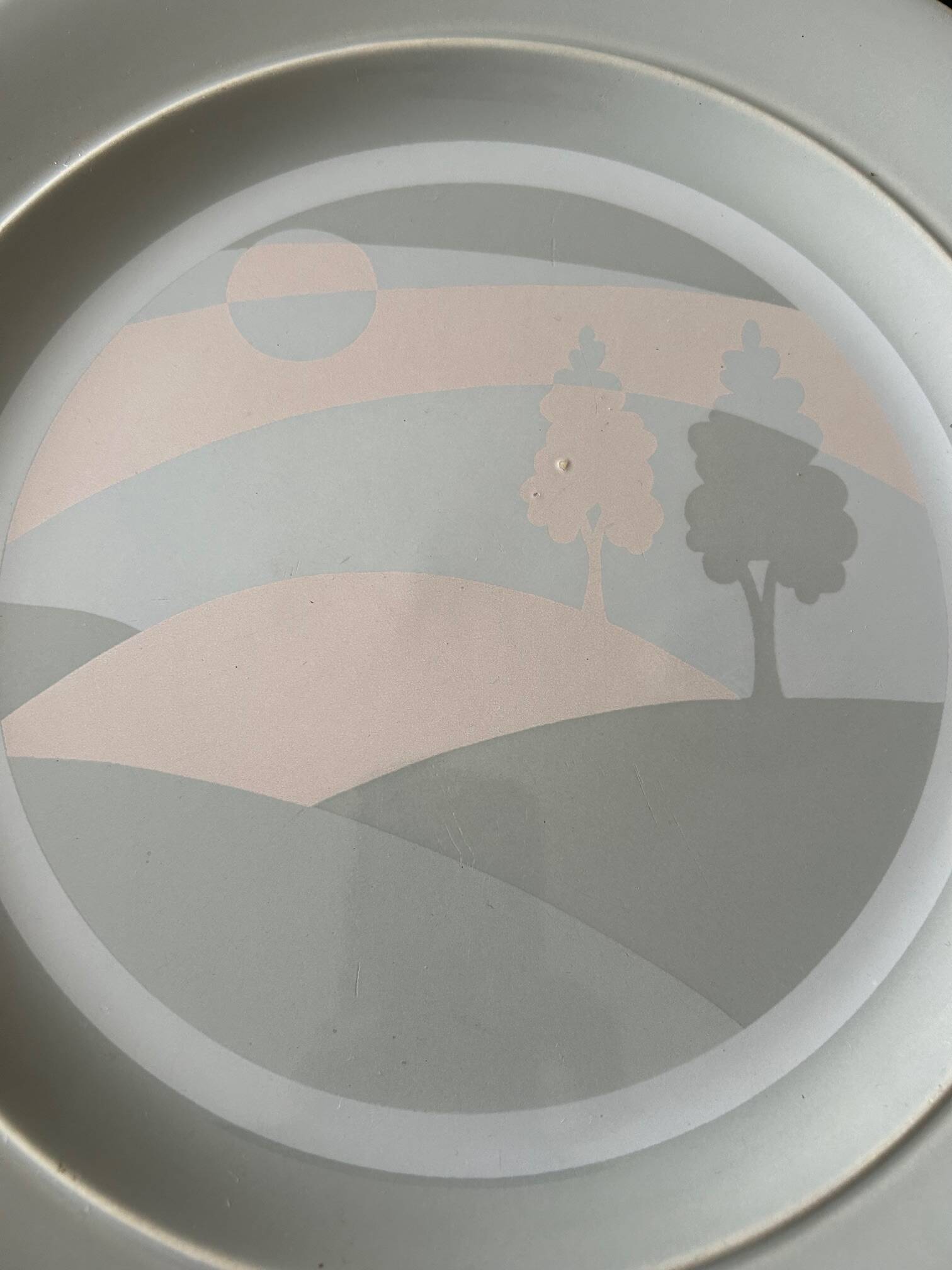 Earthenware dish from Salins les Bains