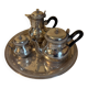 Silver-plated tea and coffee service
