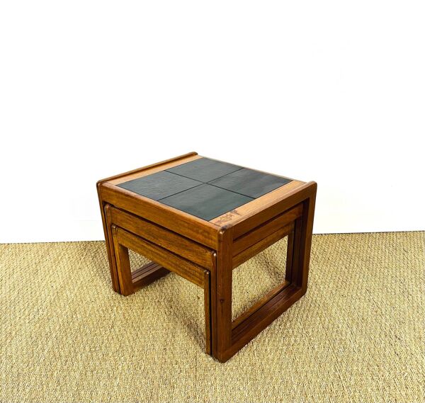 Table basse gigogne vintage 1960
