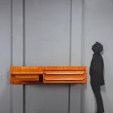 Wall-mounted chest of drawers from the 1960s