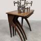 Vintage Italian design nesting tables mimiset 1950