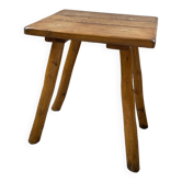 Handcrafted oak stool