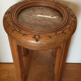 Art deco pedestal table