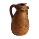 Spanish bull leather sangria pitcher by Artesania Raymon, 1950s.