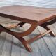 Table basse esprit colonial, Pier Import, années 80