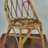 Children's rattan chair