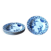 Assiettes creuses Creil et Montereau modèle Japon
