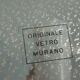 Lampes de table en verre Murano vintage