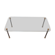Coffee table glass and metal 50s