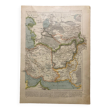 Old map of East Asia