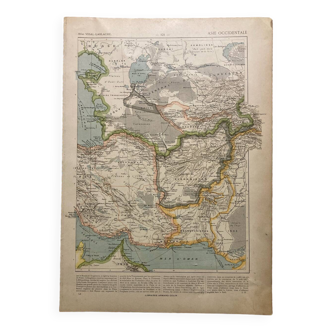 Old map of East Asia