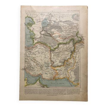 Old map of East Asia