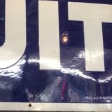 Enamelled plate "Chocolat Louit"