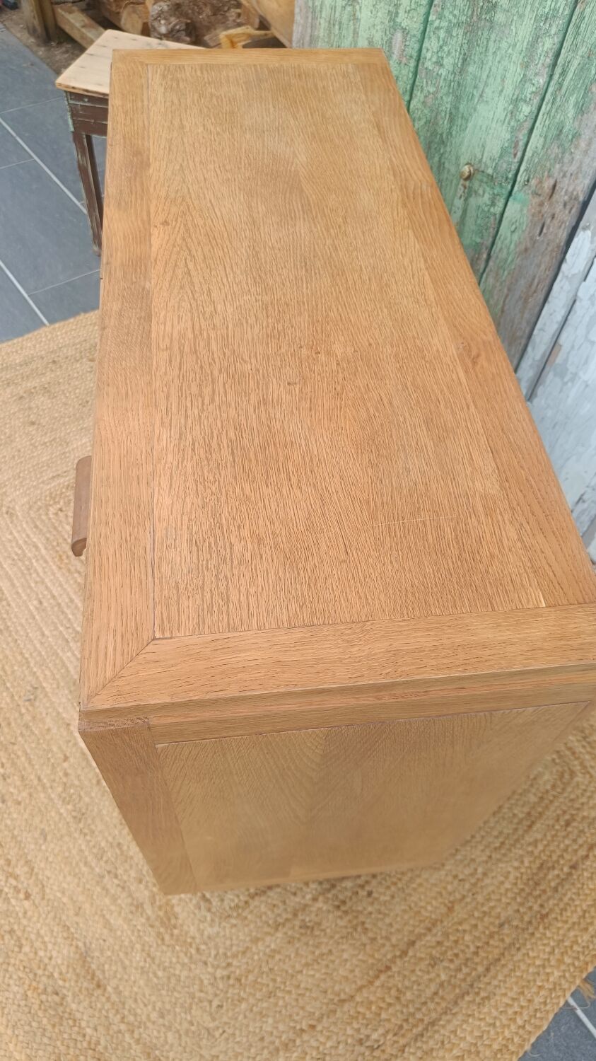 Vintage wooden sideboard – 4 drawers and cupboard