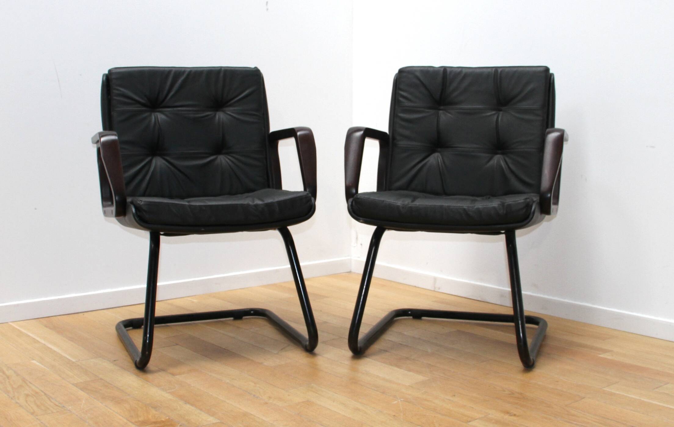 Pair of vintage armchairs