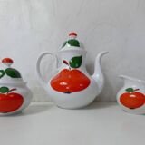 Apple service in bavarian porcelain