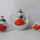 Apple service in bavarian porcelain
