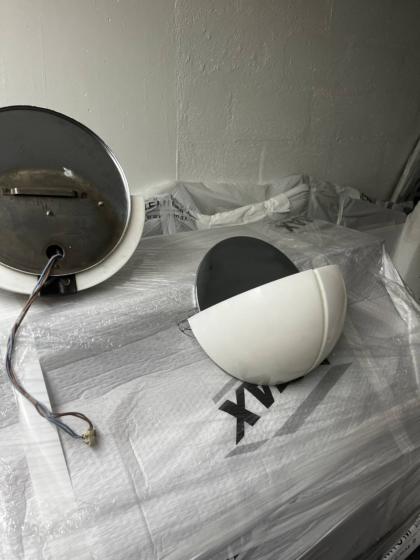 Stilnovo wall lamp by Danilo and Corrado Aroldi Model Spicchio Italy 1