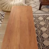 1960s solid teak coffee table