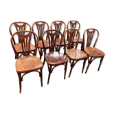 Set of 8 bistro chairs