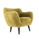 Fuzzy Doodle Armchair Fully Restored - new upholstery