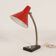 Lampe de bureau hala rouge modèle 11, années 1960