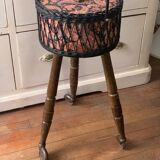 Vintage worker on casters