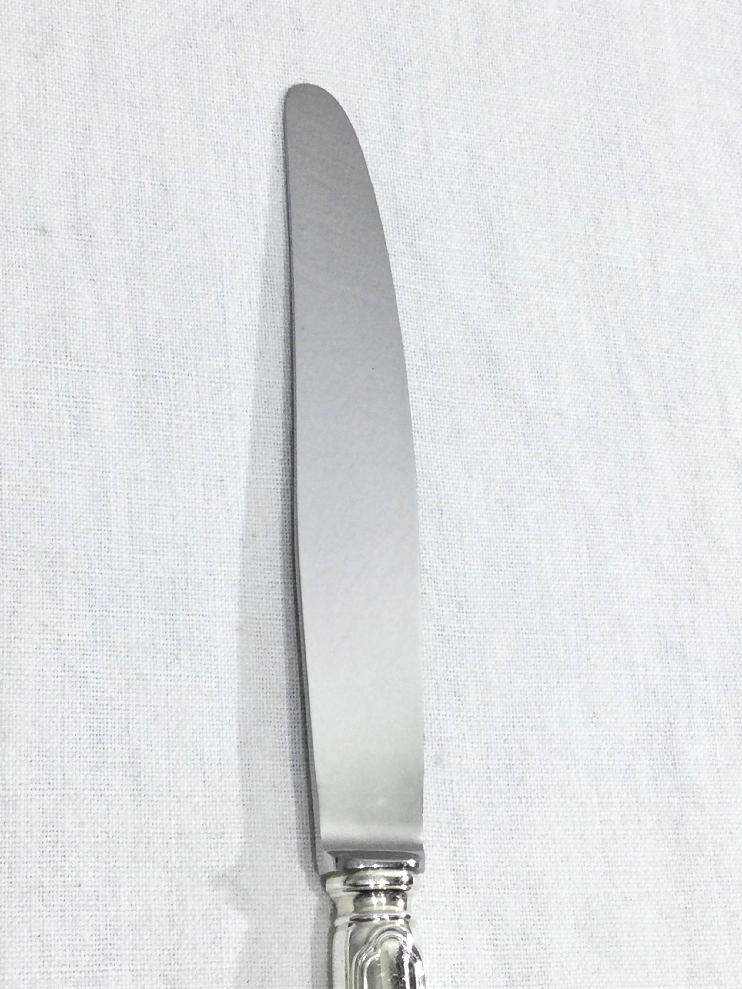 Saint Médard - Silver plated knives