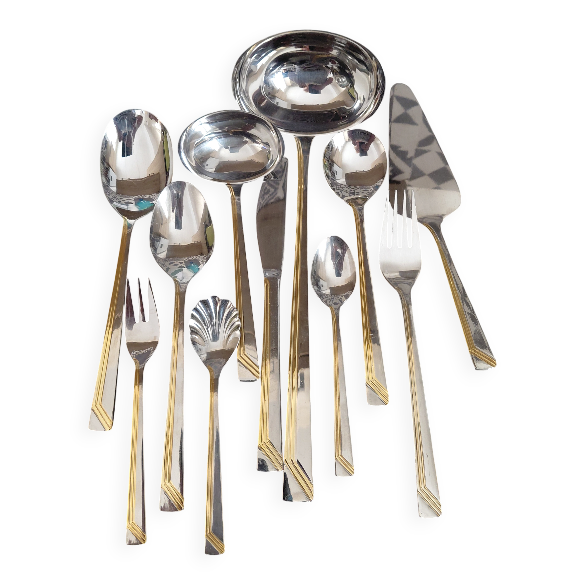 70-piece stainless steel cutlery set Solingen