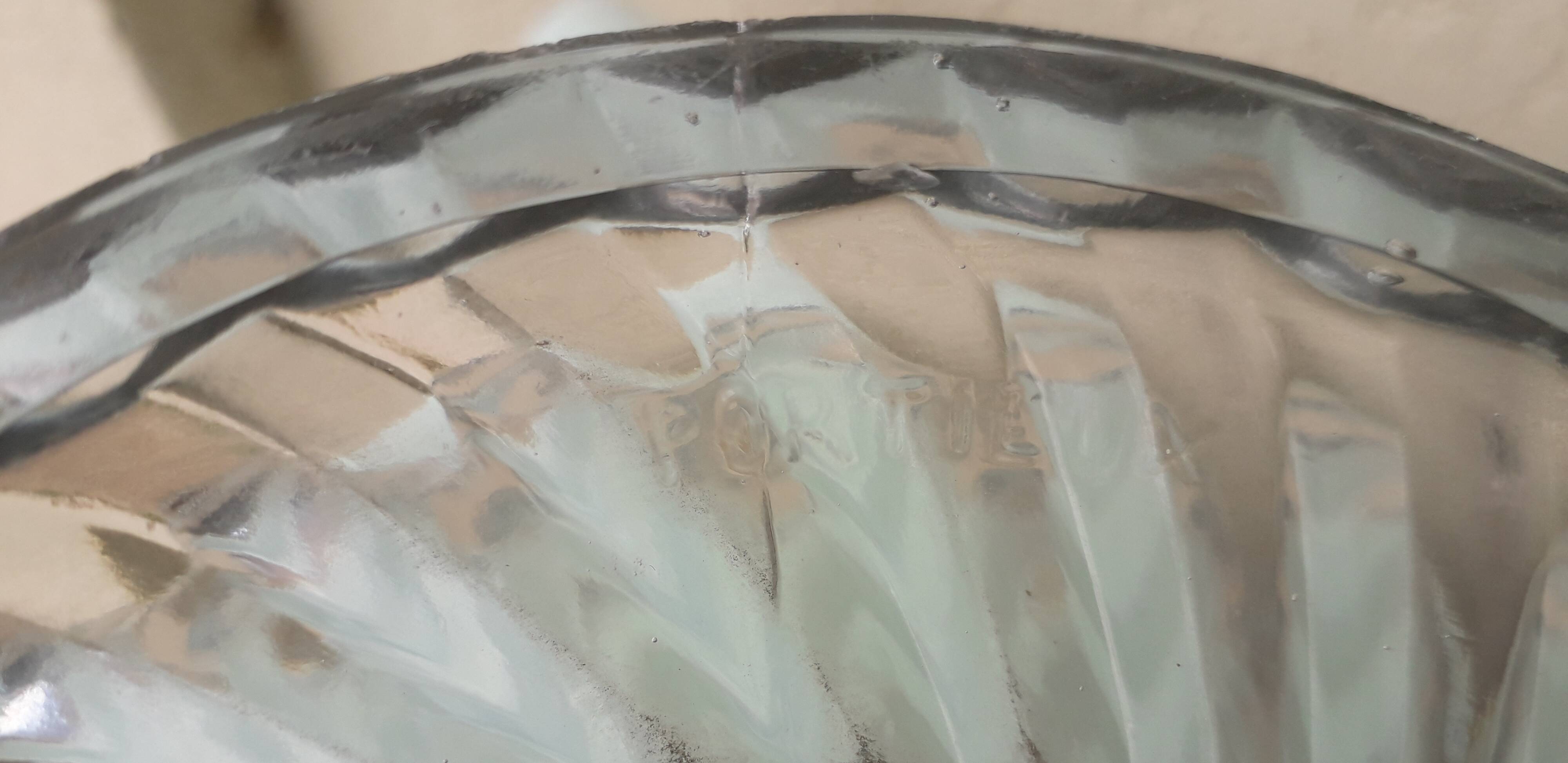 Compotier en verre Portieux