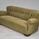 1960s, Danish 3 seater sofa, original very good condition, cotton/wool fabric.