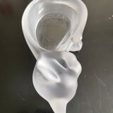 Empty frosted crystal cat pocket